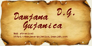 Damjana Gujanica vizit kartica
